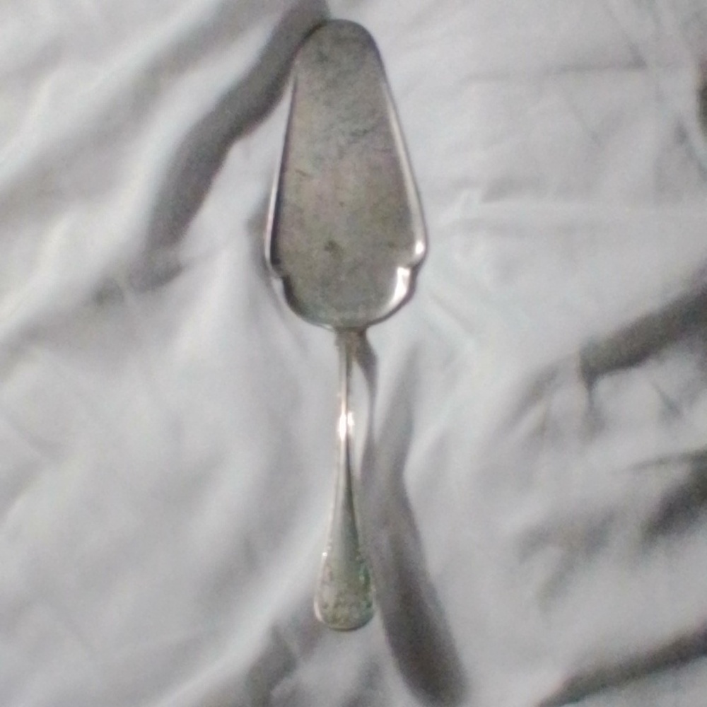 Vintage Silver Pie Utensil